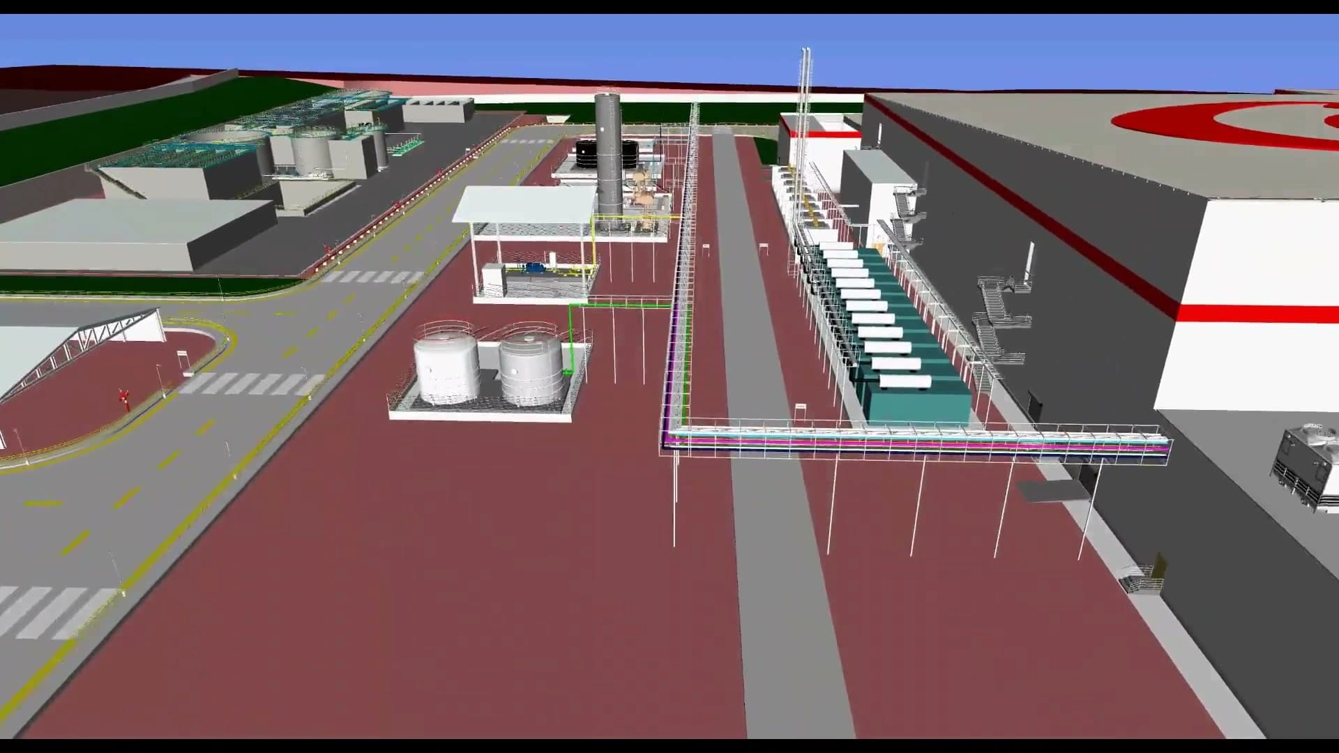 Coca-Cola Industrial Bottling Plant