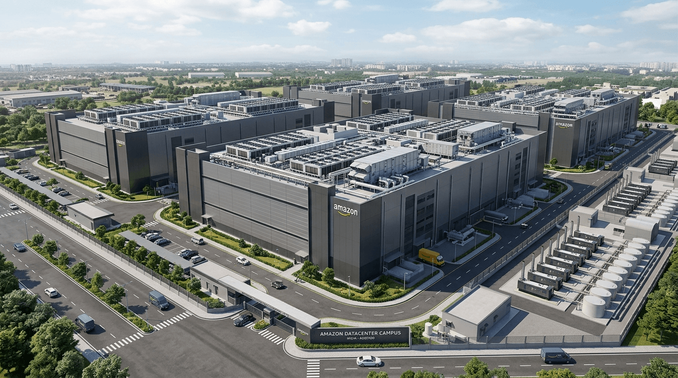 Project visual for Amazon DataCenter, view 1