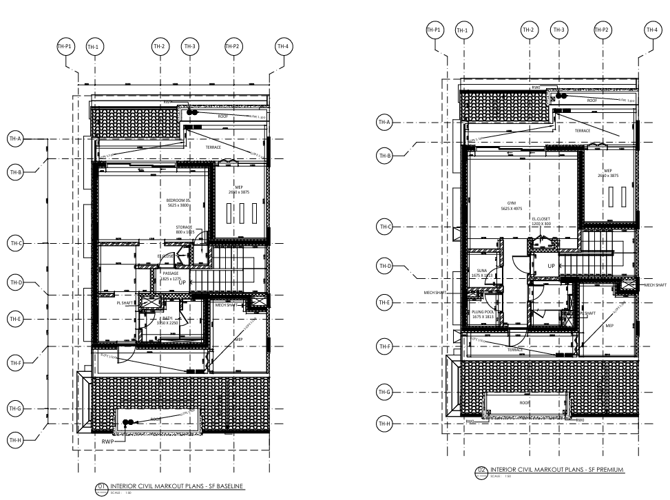 Nawayef Village Townhouses — drawing or visualization extracted from the supplied company profile, view 4